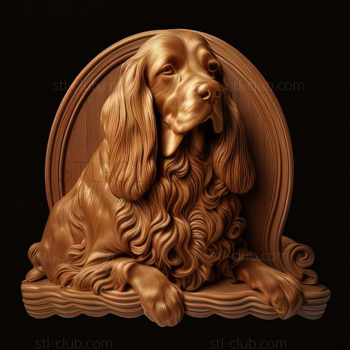 st Pont Audemer Spaniel dog